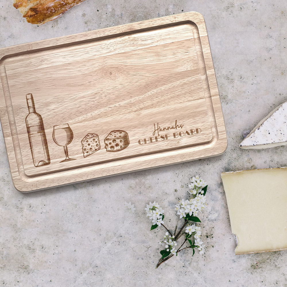 Personalised Chopping Board - [Name] Cheese Board